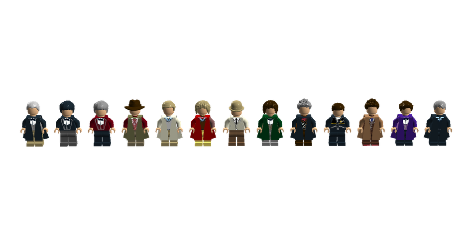 Dr who best sale lego minifigures