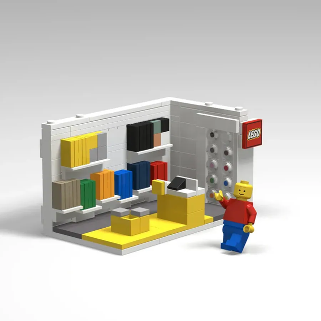 Lego store best sale picture frame