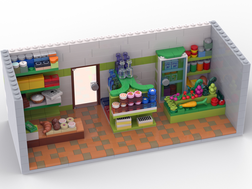 Lego best sale food store