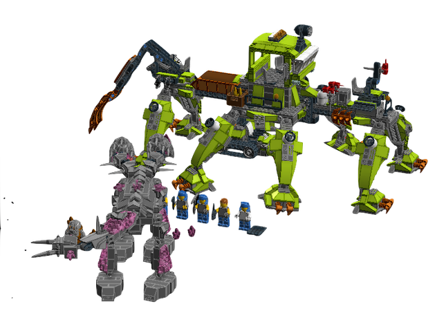 lego mining drill