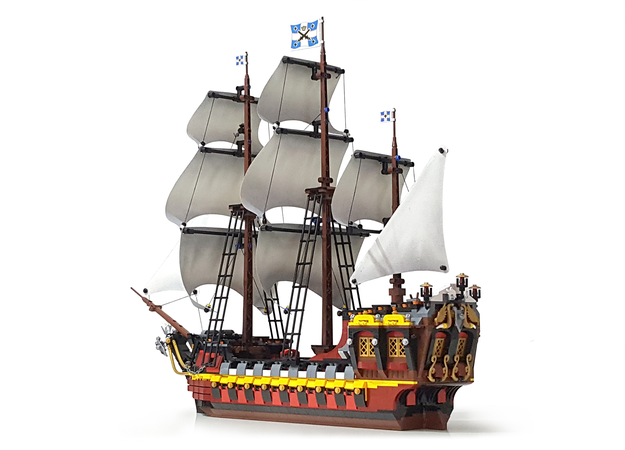 [LEGO IDEAS] Spanish Galleon Warship - Pirate MOCs - Eurobricks Forums