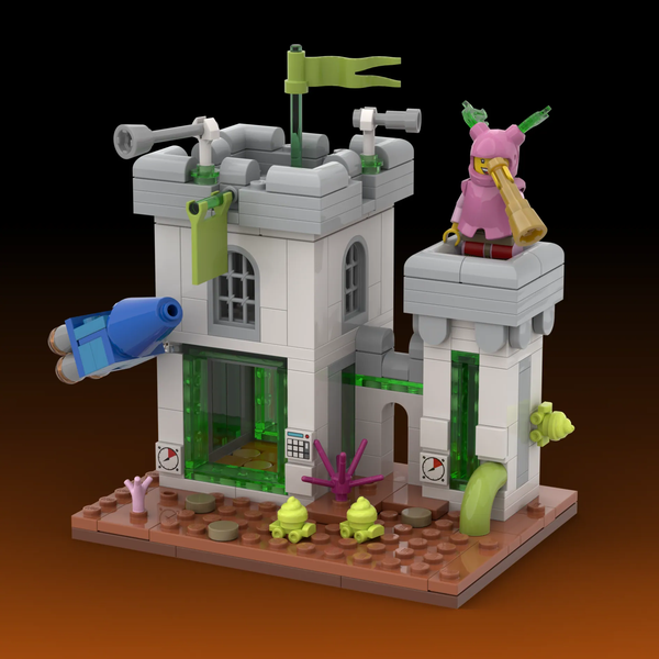 LEGO IDEAS - 100 years of fairytales! - Stitch's Spaceship: The