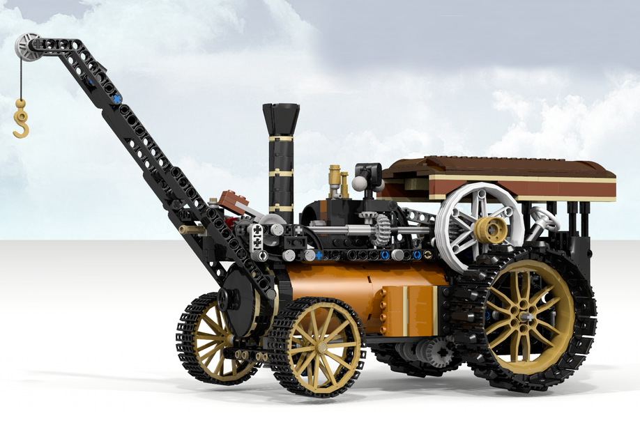 LEGO IDEAS Big Steam Tractor