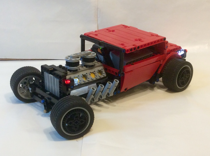 Lego technic sale hot rod moc