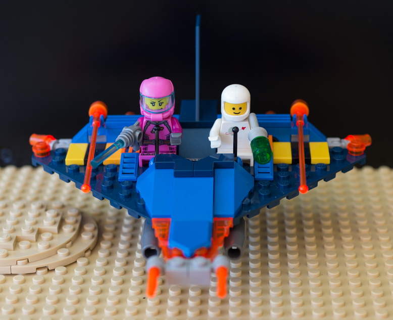 Vintage lego space shuttle hot sale