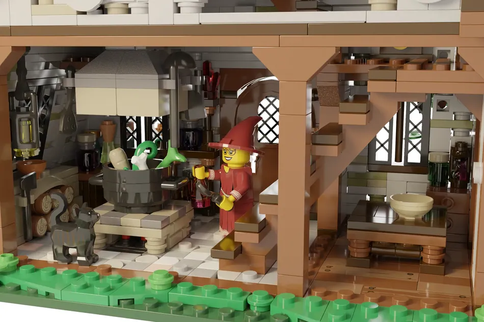 Lego witch hot sale house