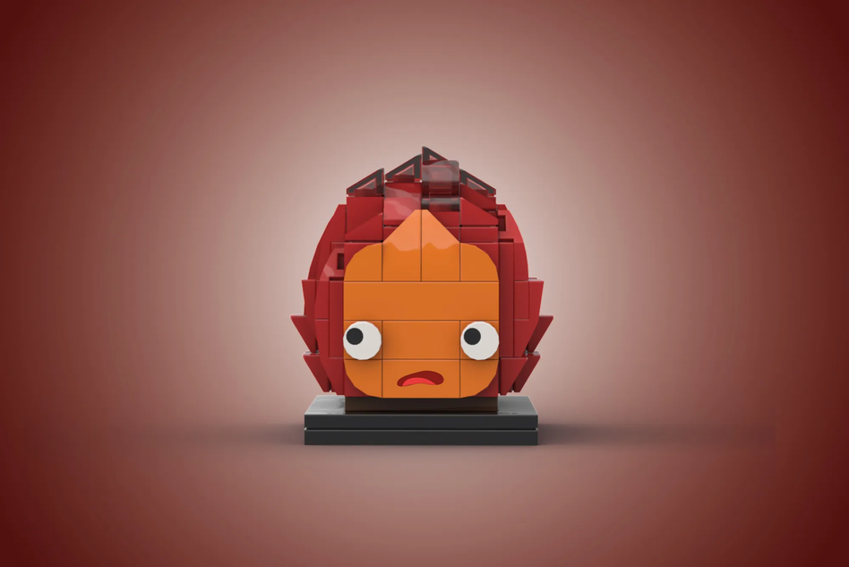 LEGO IDEAS - Brickheadz Calcifer // Howl's Moving Castle