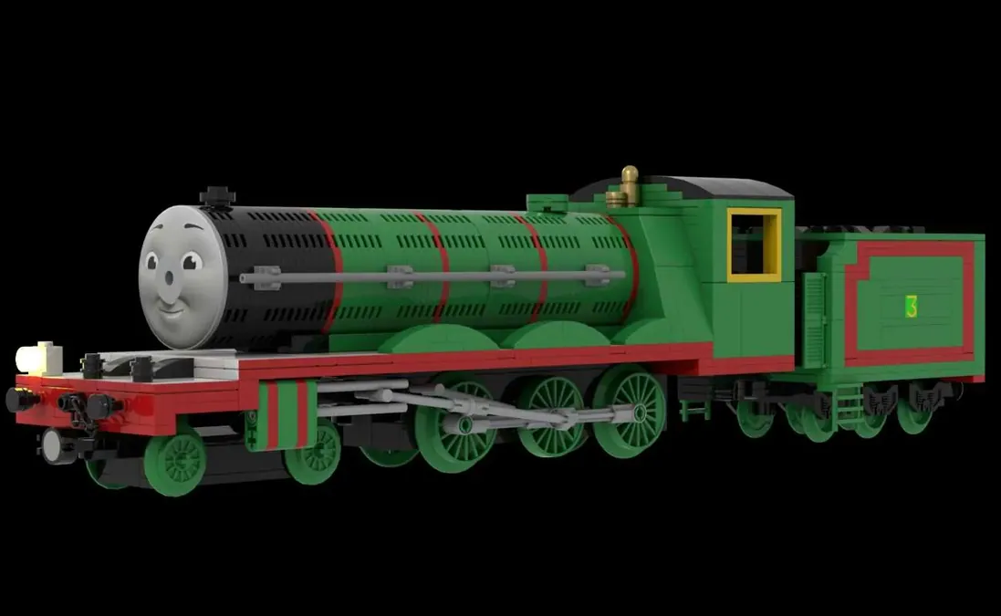 Lego henry deals the green engine