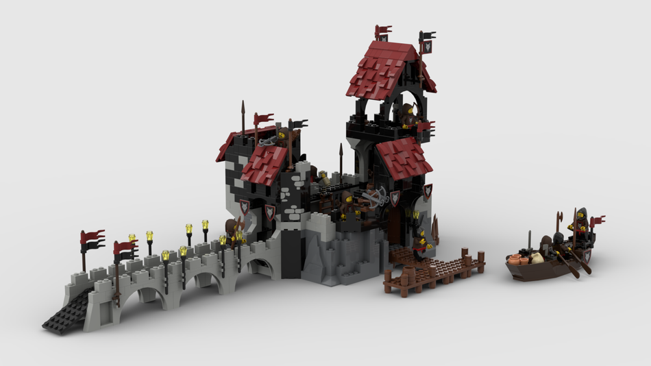 Lego store wolf castle