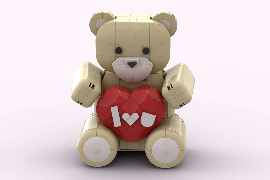 LEGO IDEAS Build From the Heart Teddy Bear