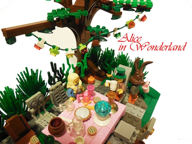 LEGO IDEAS - 100 years of fairytales! - Alice in Wonderland - Mad