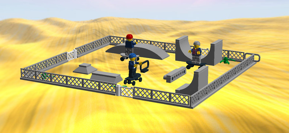 Lego skate park discount ideas