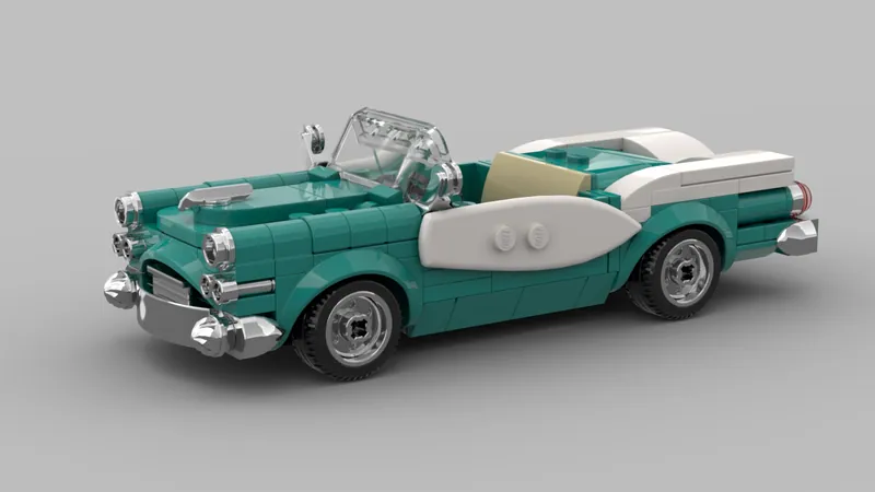 LEGO 40448 Vintage Car review Brickset