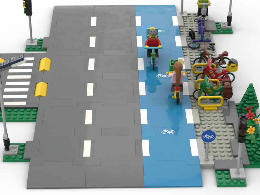 Lego new online road