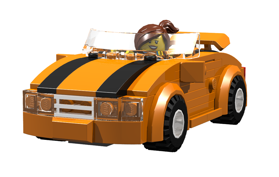 LEGO IDEAS V6 Convertible Car