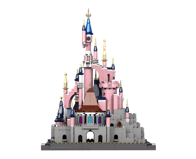 Lego best sale disneyland castle