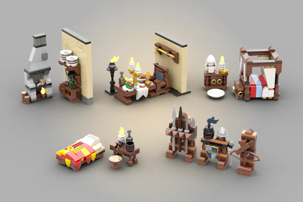 Lego ideas medieval online market