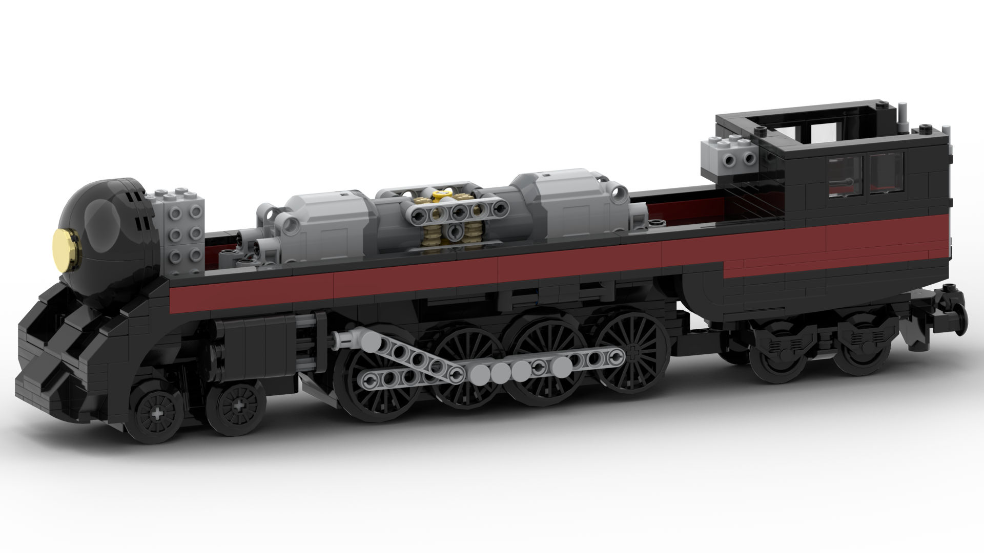 Lego Ideas Locomotive Norfolk And Western J Class 611 Steam Power