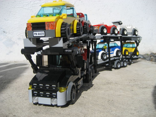 lego creator semi truck