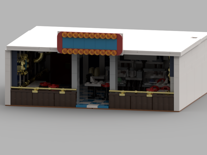 Lego stranger things starcourt 2024 mall