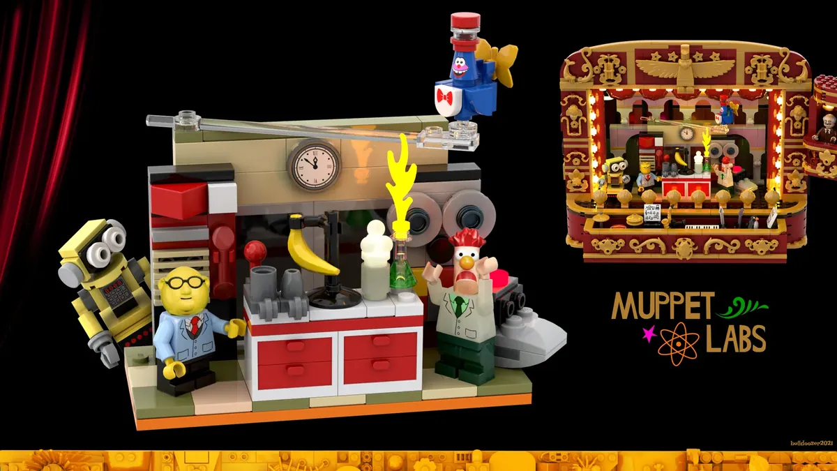 Lego ideas online muppets