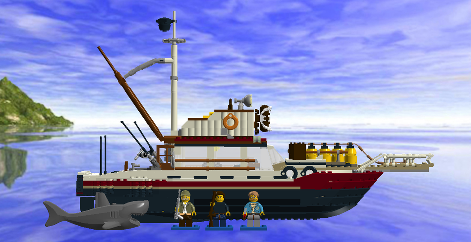 Lego best sale boat shark