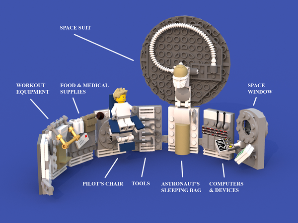 lego in space