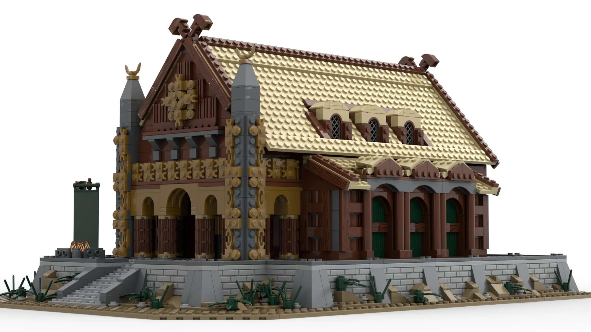The Golden Hall of Edoras | LEGO® Ideas