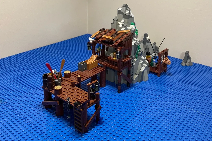 Lego discount boat dock