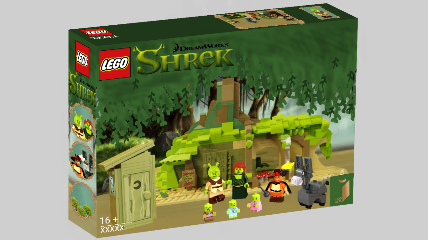 Lego shrek store the video game