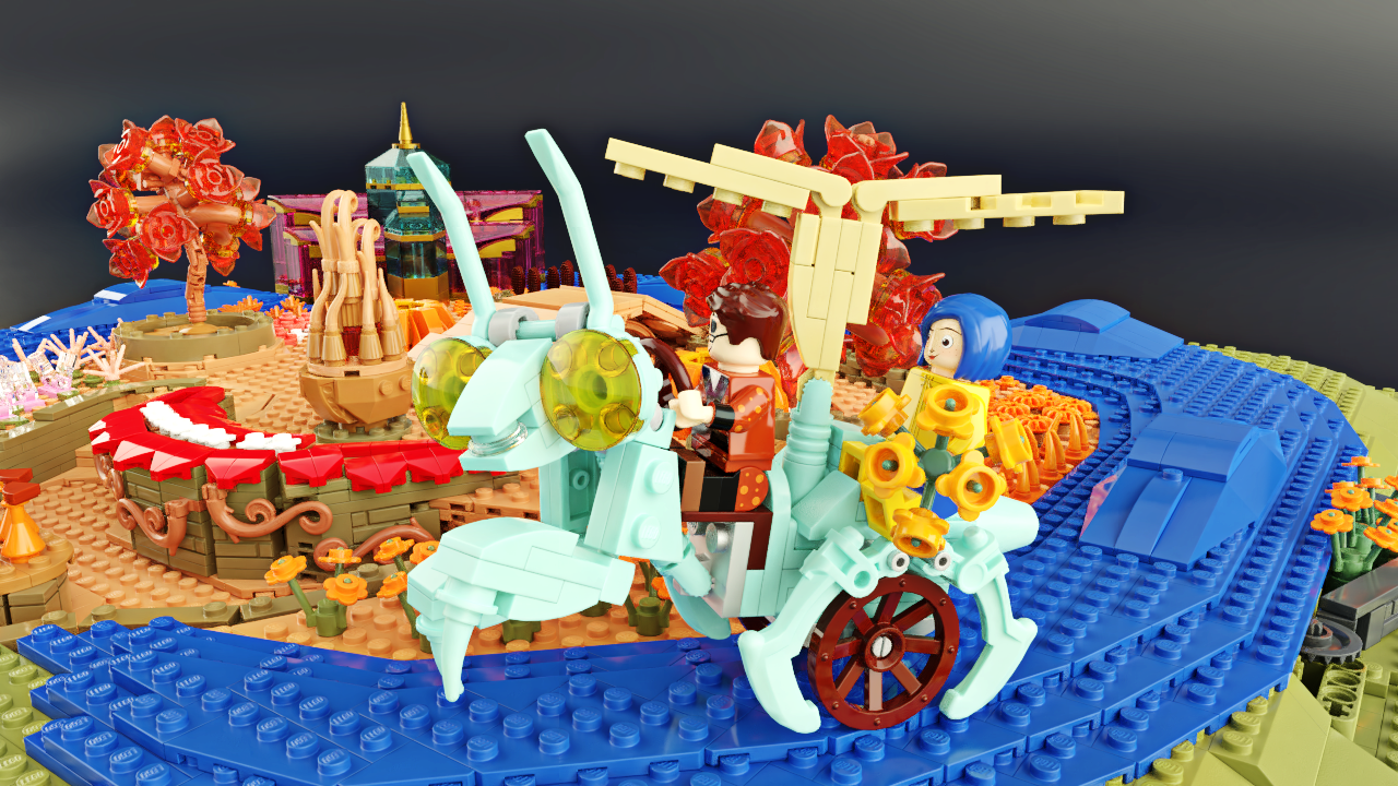 LEGO IDEAS The Coraline Magical Garden