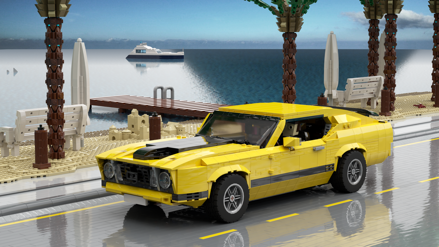 LEGO IDEAS - Celebrate your favorite Ford Mustang in a beautiful scenery!