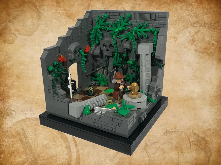 Temple of grail lego indiana online jones