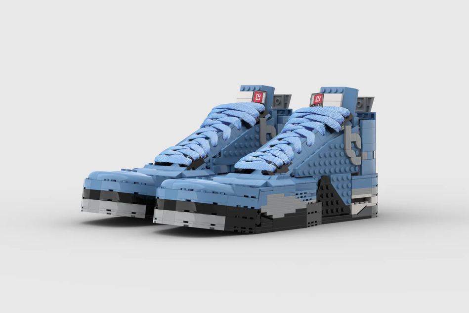 Jordan deals shoe lego