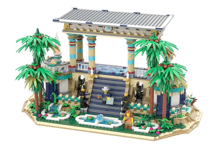 LEGO Ideas team review begins on Zelda Temple of Time set this month - My  Nintendo News