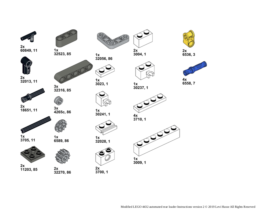 Lego garbage best sale truck instructions