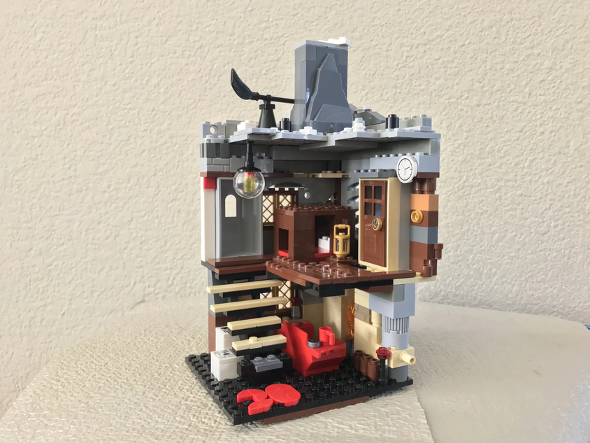 Harry potter lego hot sale gryffindor common room