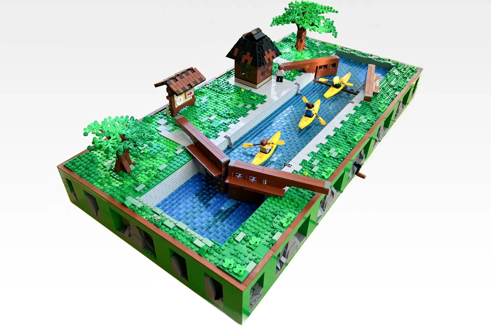 Locks on the Water Canal | LEGO® Ideas