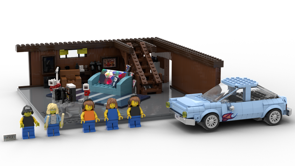 Lego cheap wayne's world