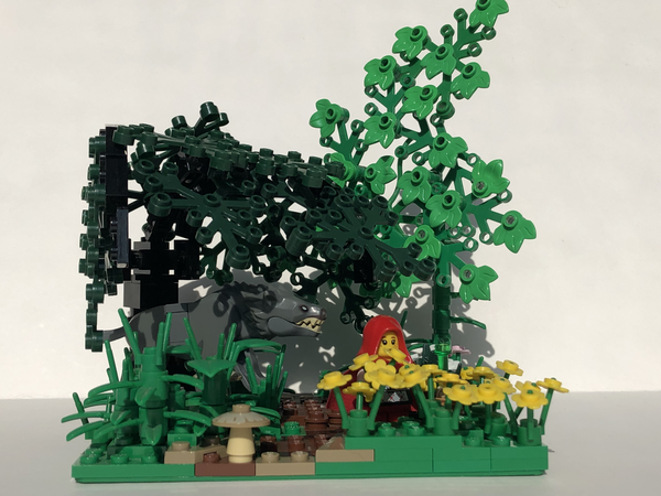 red riding hood lego