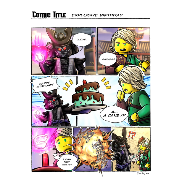 LEGO IDEAS NinjagoNxt Explosive Birthday