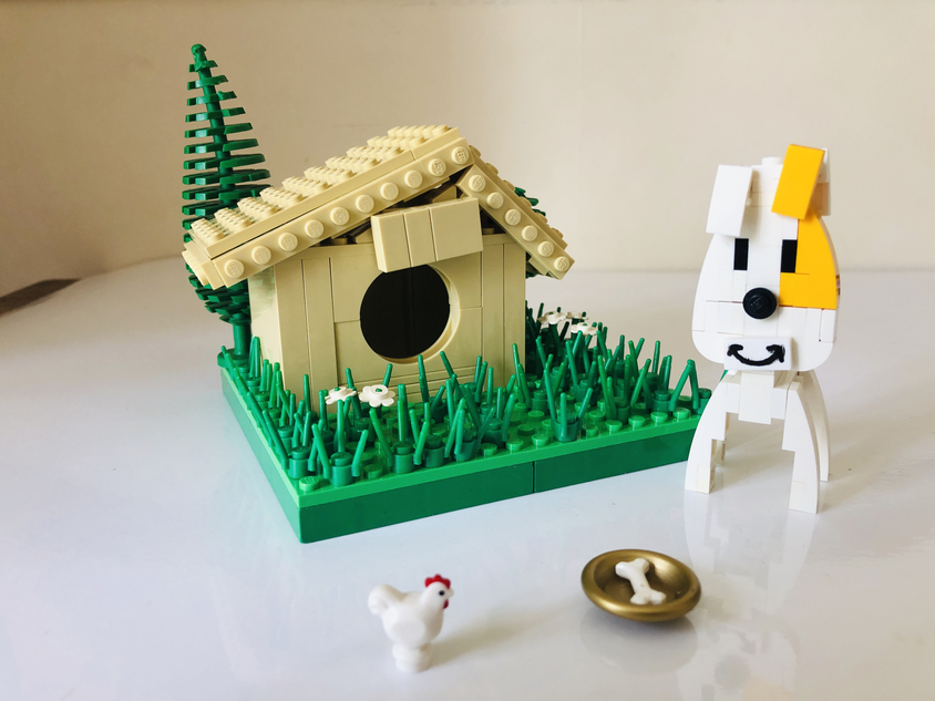 Lego best sale dog house