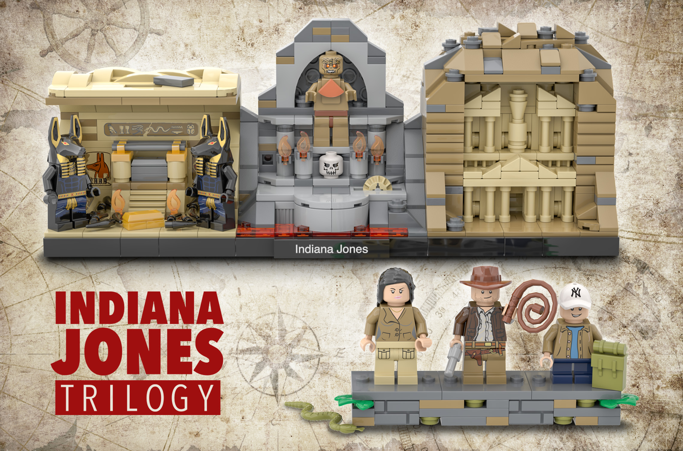 LEGO IDEAS Indiana Jones Trilogy