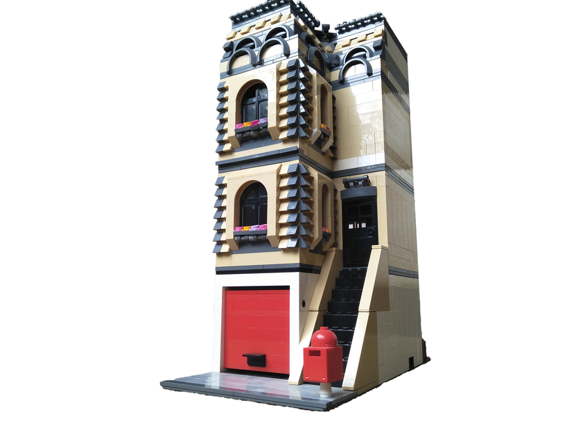 Lego modular building discount techniques