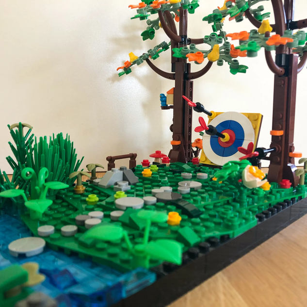 LEGO IDEAS An escape a reset in the A Frame Cabin Forest Archery