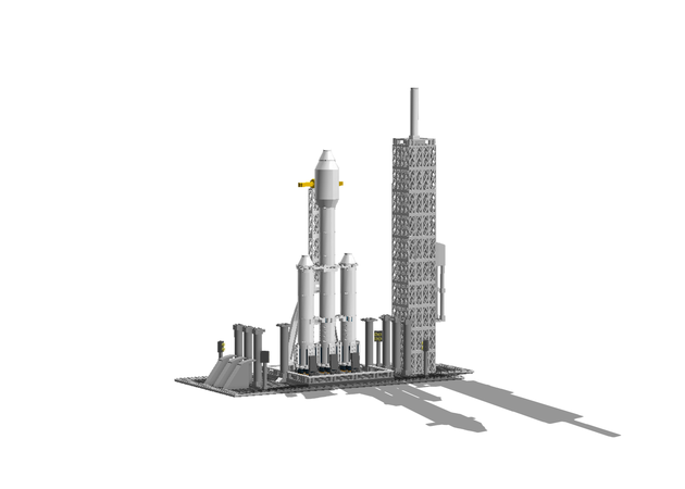 lego falcon heavy