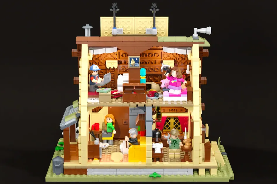 Lego ideas 2025 gravity falls