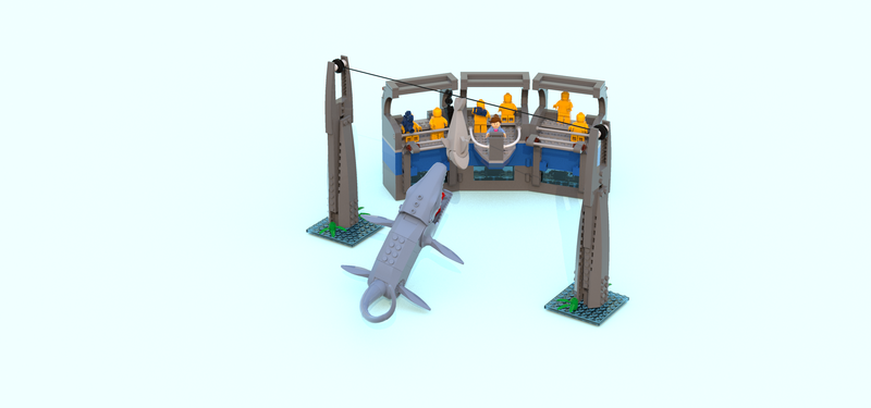 lego mosasaurus set