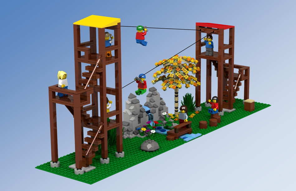 LEGO IDEAS Zip Line