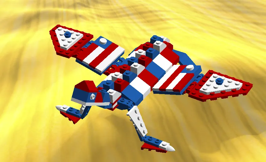 Uncle Sam a Saurus LEGO Ideas